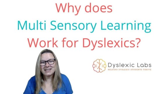 what is multisensory learning dyslexia